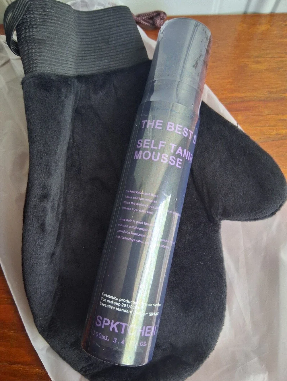 Self Tanning Mousse Kit- Tanning Foam And Reusable Mitt